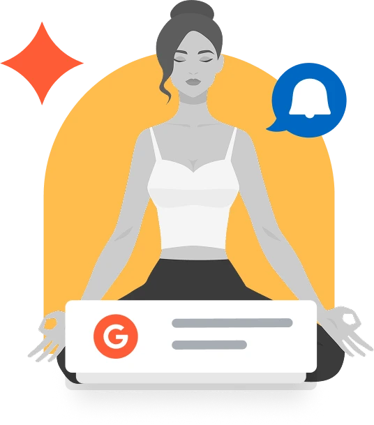 Yoga and wellness brand website presentation