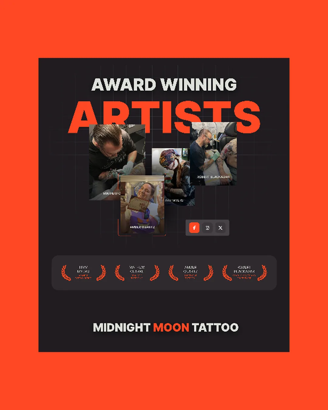 Midnight Moon Tattoo dark-mode page details