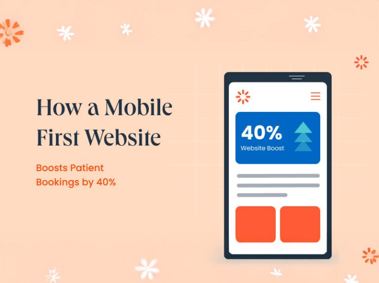How a Mobile-First Website Boosts Patient Bookings by 40%