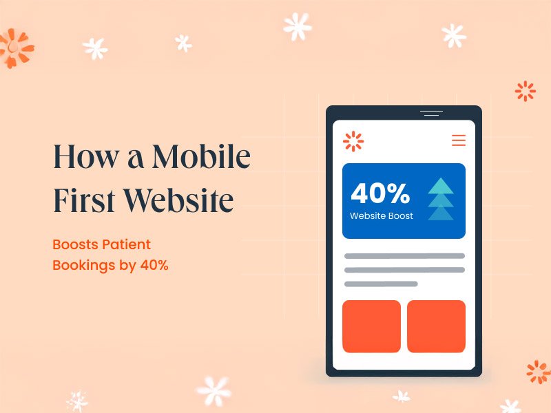 How a Mobile-First Website Boosts Patient Bookings by 40%