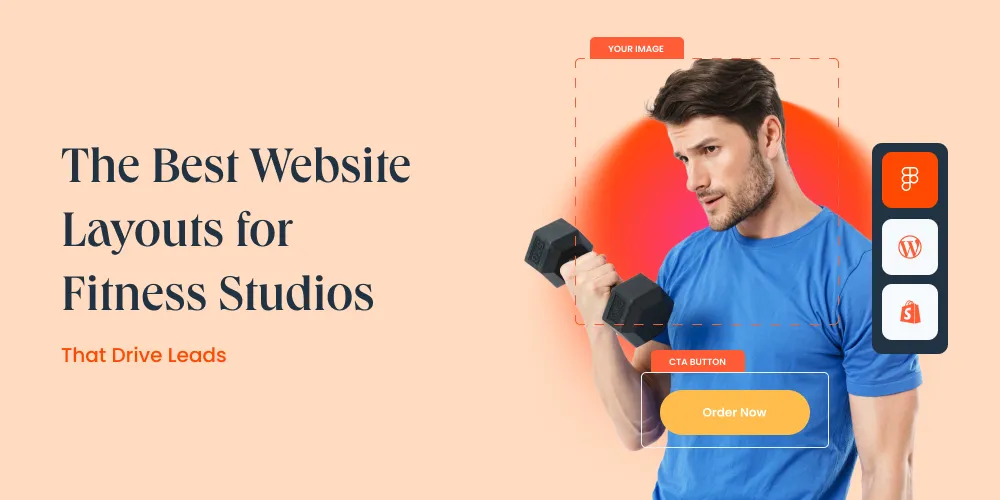 The Best Website Layouts for Fitness Studios That Drive Leads