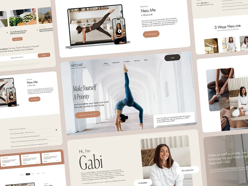 yoga A photo of two coworkers discussing work in an office.