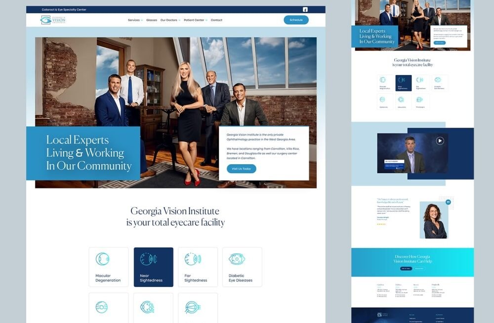 Ophthalmologist Website Design: 7 Best Practices